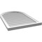 Ekena Millwork Round Top Surface Mount PVC Gable Vent w/ 2"W x 2"P Brickmould Sill Frame, 26"W x 40"H GVPRT26X4003SN - alternate 2